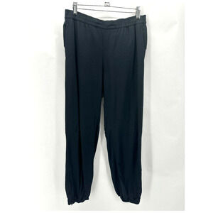 Lululemon Essential Affinity Mid Rise Jogger Black Size 6 Athleisure City Preppy